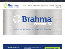 Tablet Screenshot of grupobrahma.com